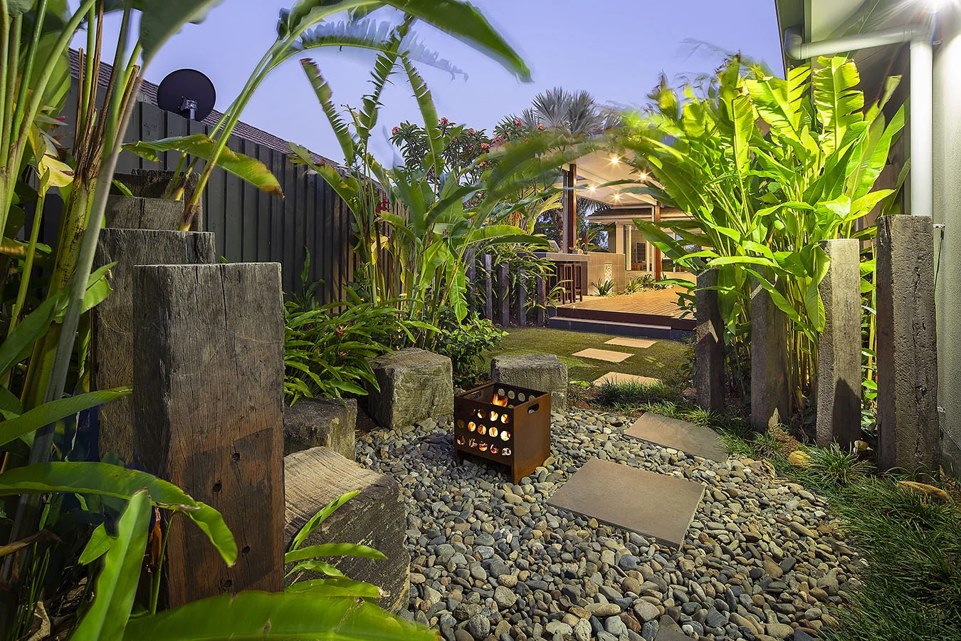 Holland Park garden and outdoor living landscape design